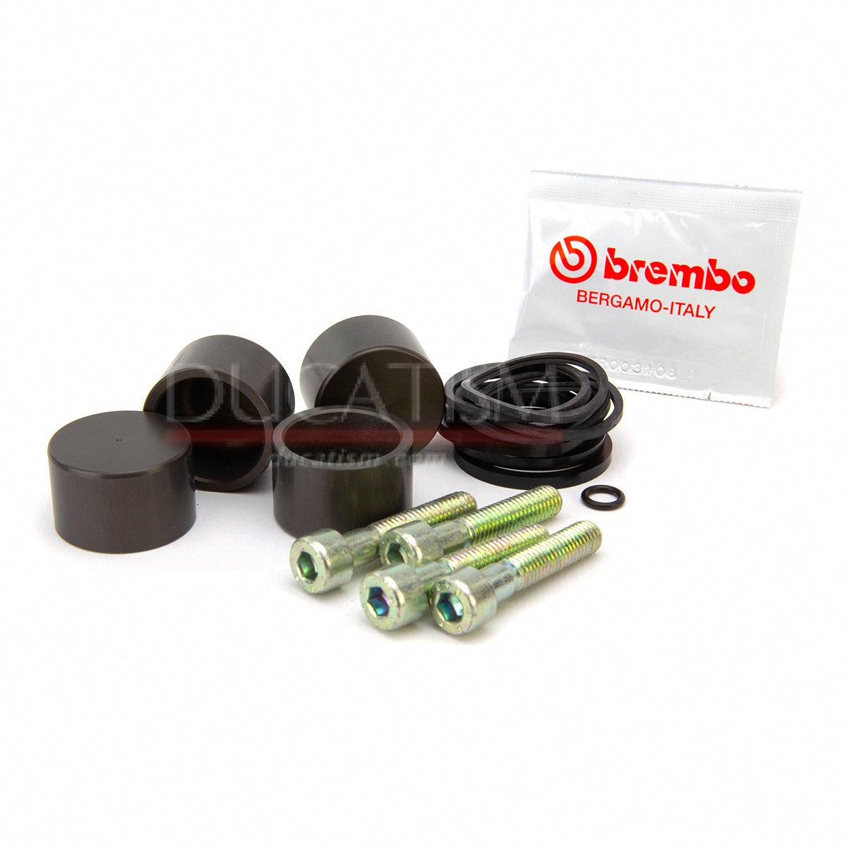 Brembo Piston & Seal Set for φ32 4-pot Caliper, Genuine Brembo Product, for Brake Caliper, 120.2799.60