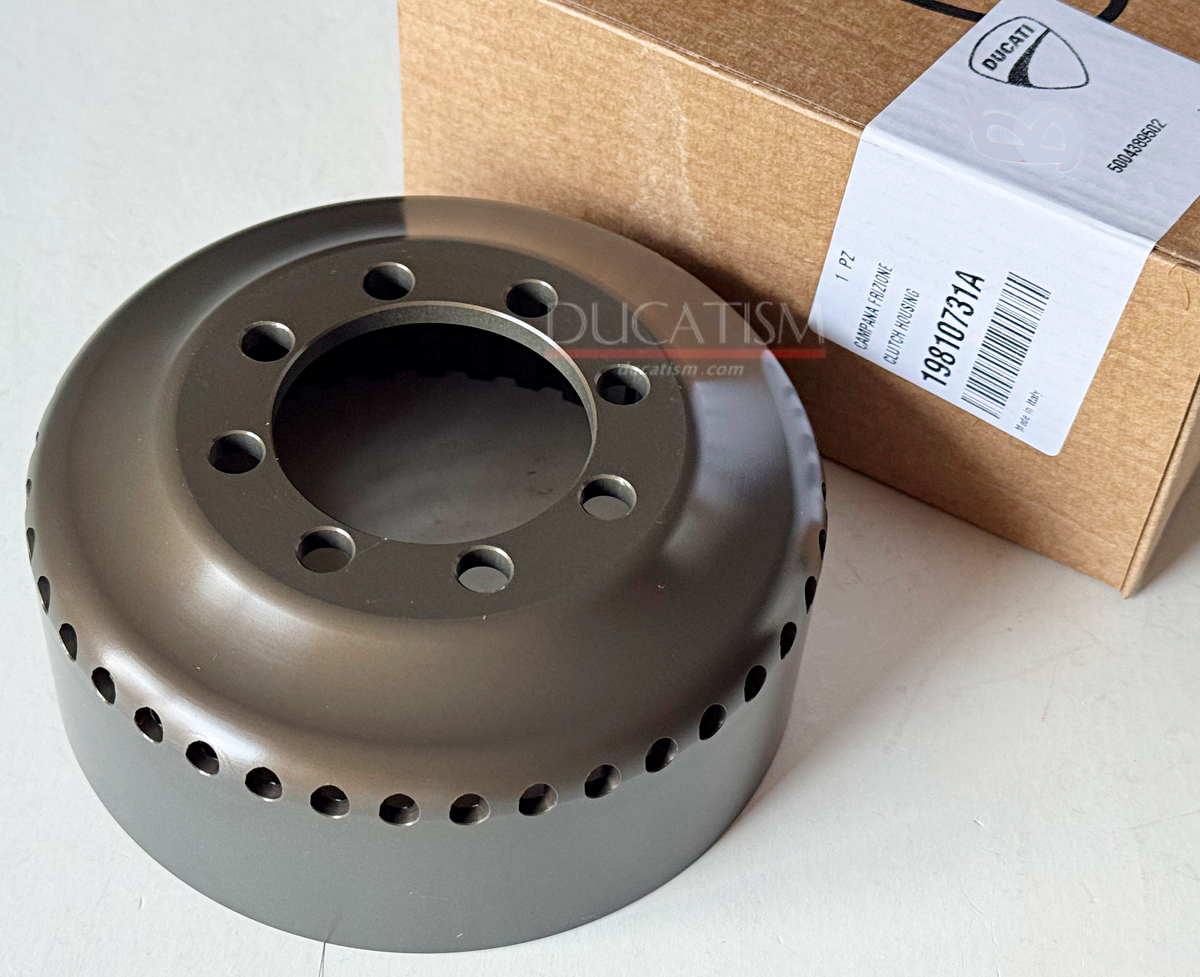 DUCATI Panigale V4R 2023-2024 用 19810731A クラッチハウジング イタリア STM 乾式クラッチ アウターバスケット ドゥカティ純正品