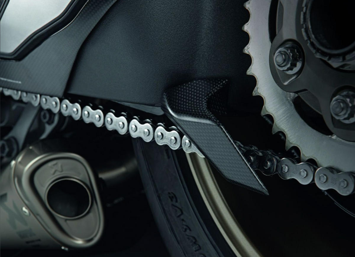 DUCATI Panigale V4 Swing Arm Carbon Chain Guard Fin StreetFighter V4 Ducati Panigale DUCATI Performance Genuine Genuine Product 96981281AA
