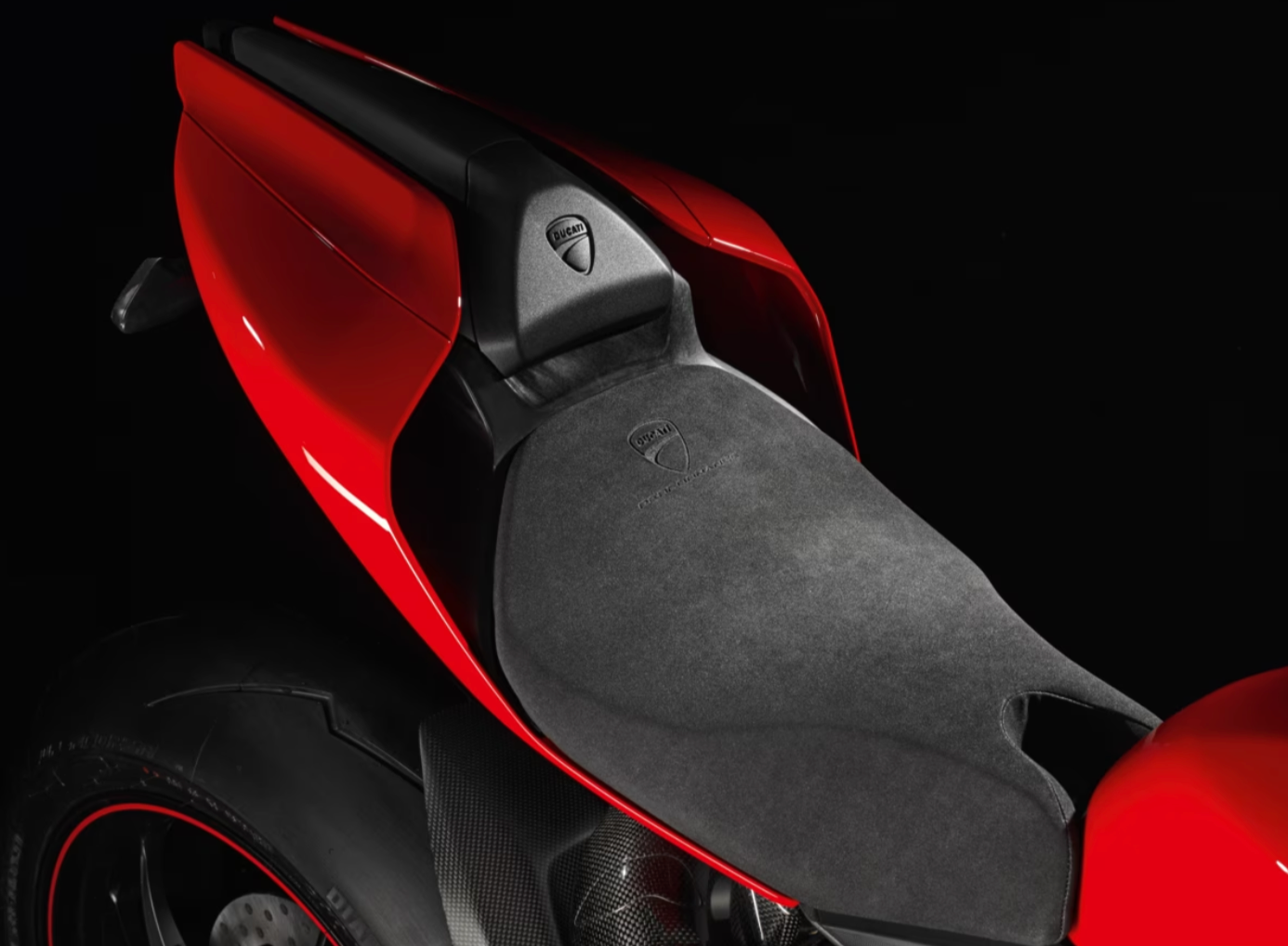 DUCATI Genuine Technical Fabric Racing Seat for 1299/1199/899 Panigale Series 96797010B