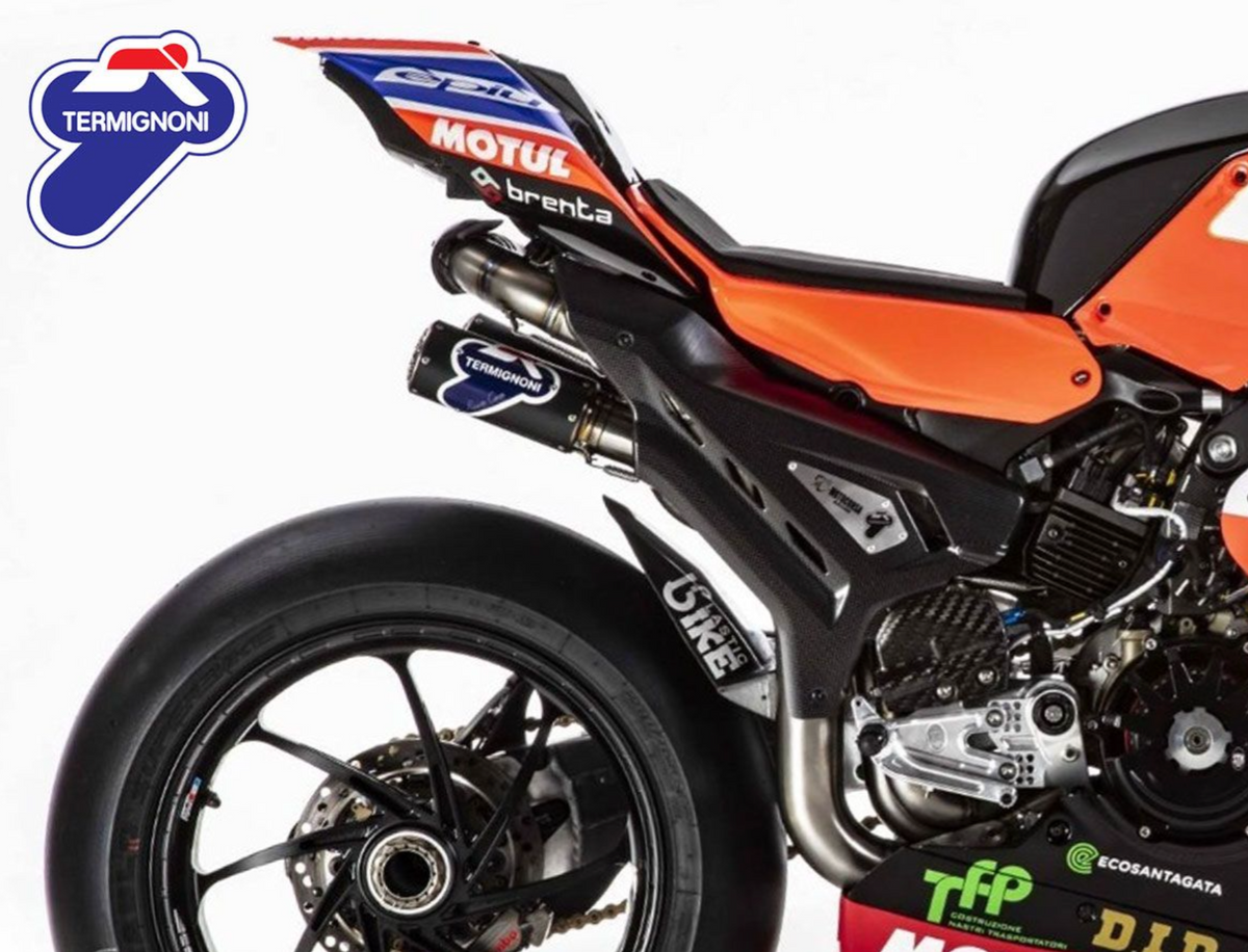 Italy in stock Termignoni DUCATI Panigale V4 StreetFighter V4 SBK Titanium Black Silencer Only D200 D205 Termignoni D20009440TNT