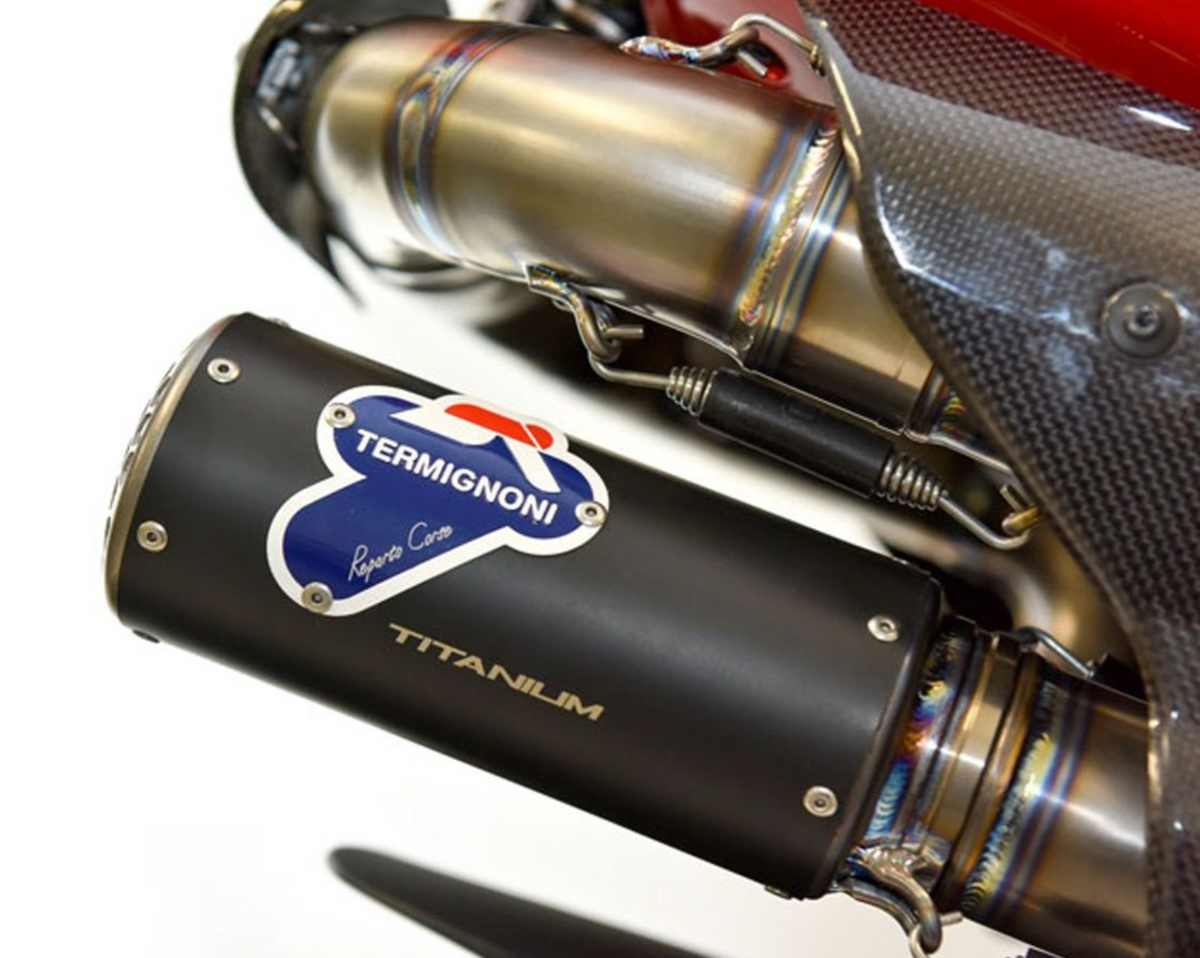 Italy in stock Termignoni DUCATI Panigale V4 StreetFighter V4 SBK Titanium Black Silencer Only D200 D205 Termignoni D20009440TNT