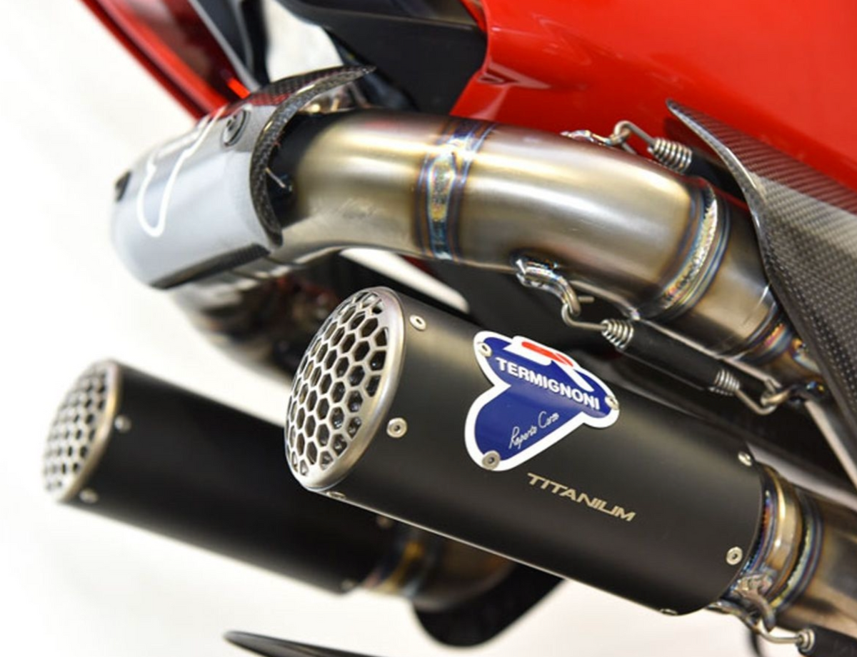 DUCATI 2022-2023 Panigale V4/V4S/V4R Full Exhaust Akrapovic PanigaleV4 AKRAPOVIC 96482081A Ducati Performance Genuine Genuine Product