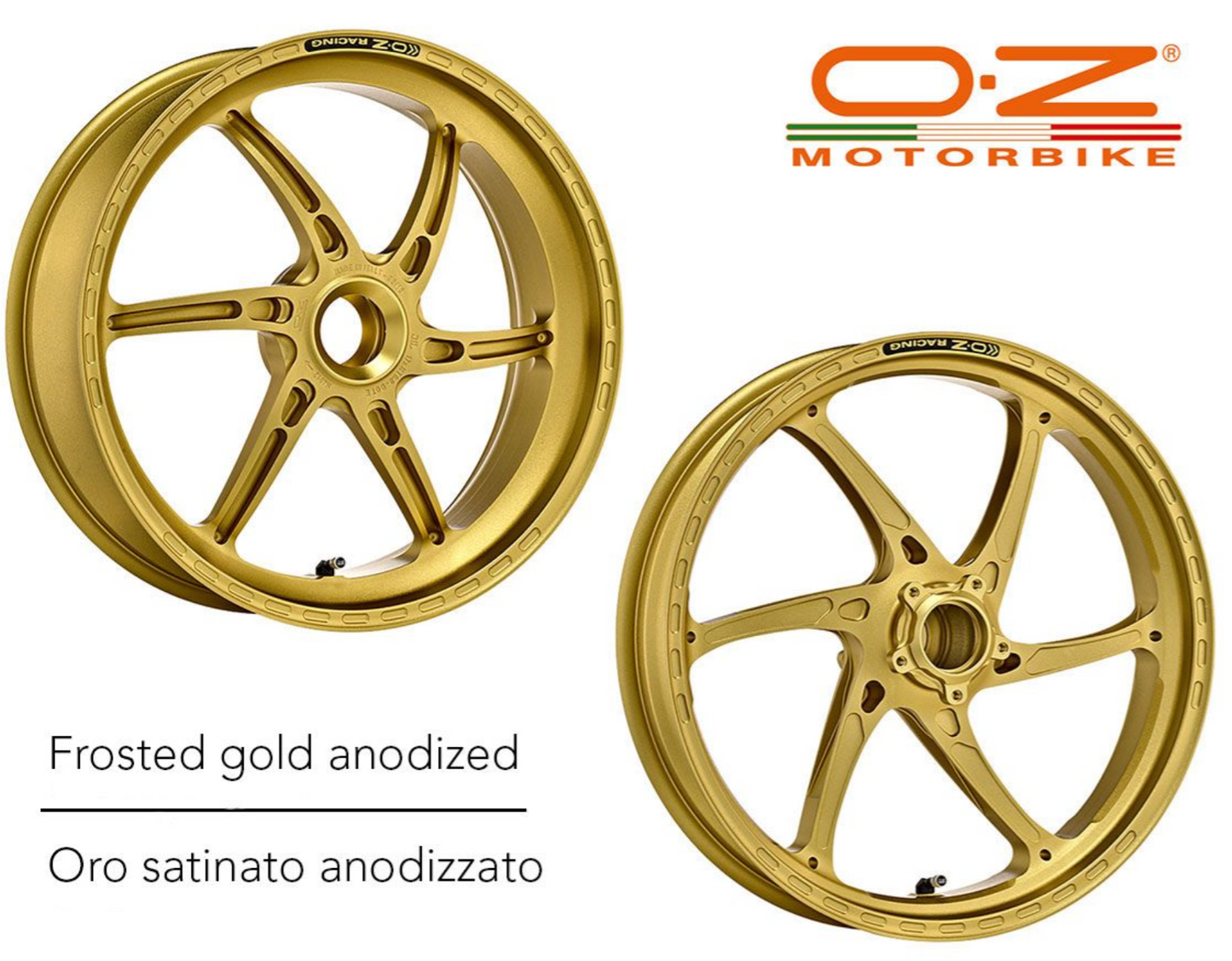 DUCATI PanigaleV2 Forged Wheel Set OZ-Racing GASS RS-A F:3.5J-Rear 5.5J Panigale V2 StreetFighterV2 DU102012G-55T