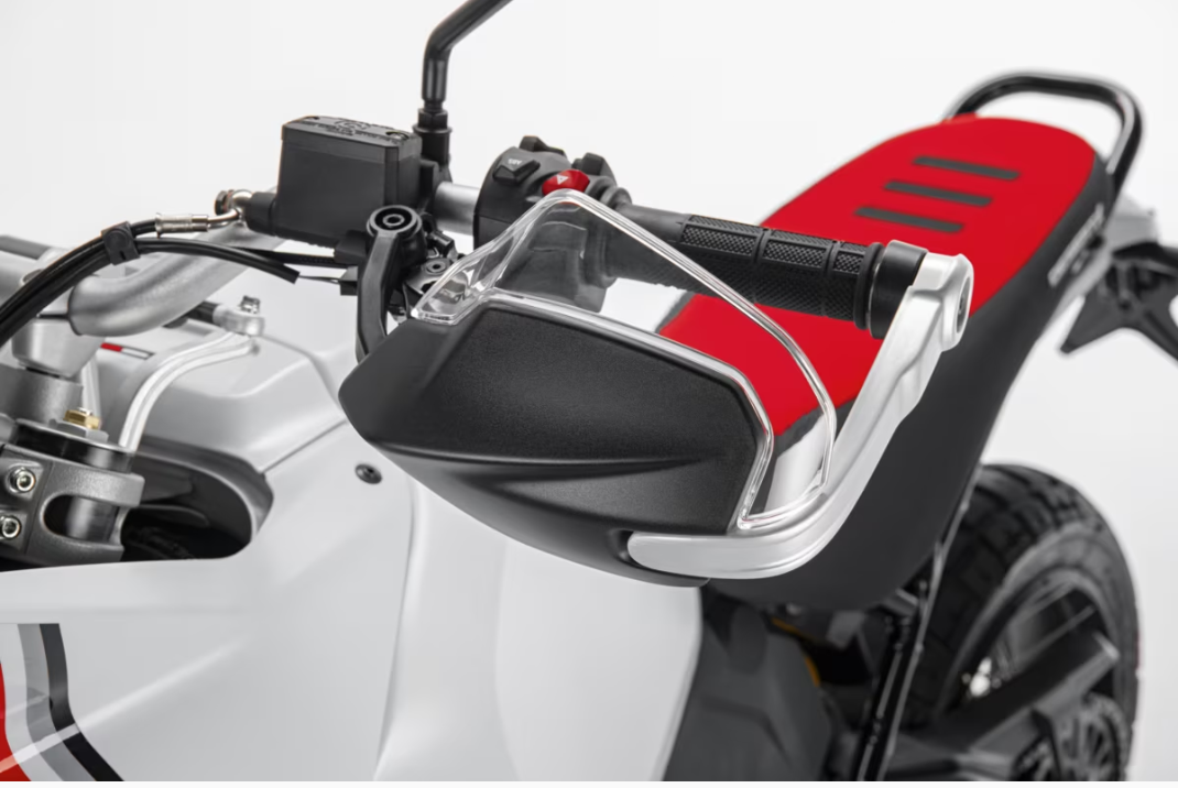 DUCATI 純正 DesertX MultiStrada V4 ハンドガード 96280671AA デザートX ムルティストラーダ ドゥカティ DP純正