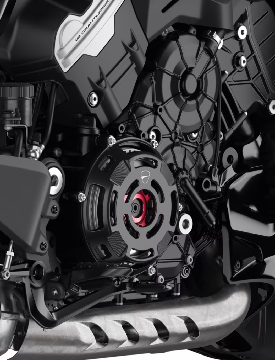 DUCATI パニガーレV4 乾式クラッチカバー PanigaleV4 StreetFighterV4 MultistradaV4 97381131AA DP純正