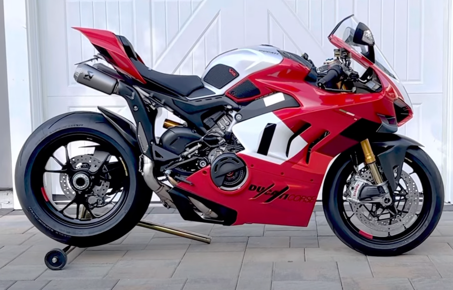 DUCATI 2022- Panigale V4 Anti-slip Tank Side Pad 97480321AA 2023- StreetFighterV4 DP Genuine