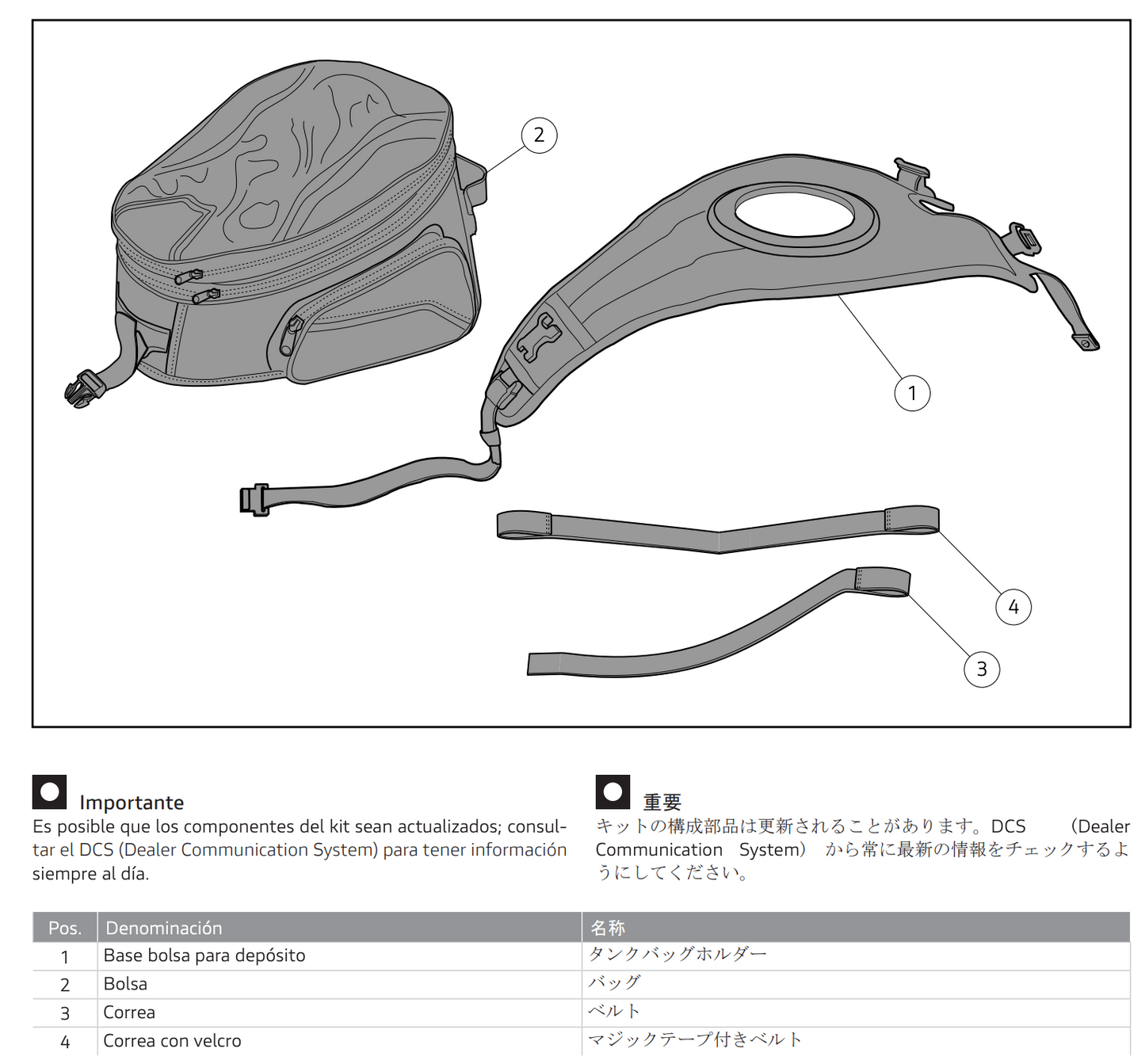 DUCATI Genuine 2025 Panigale V4 2025 StreetFighter V4 Soft Tank Bag Panigale V4 DUCATI Genuine Product 96782381AA