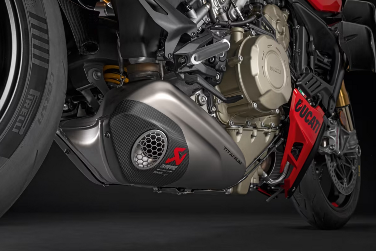 DUCATI Euro5 approved silencer PanigaleV4 StreetFighterV4 96481931AA 96481931BA Ducati genuine Panigale V4 Akrapovic Akrapovic