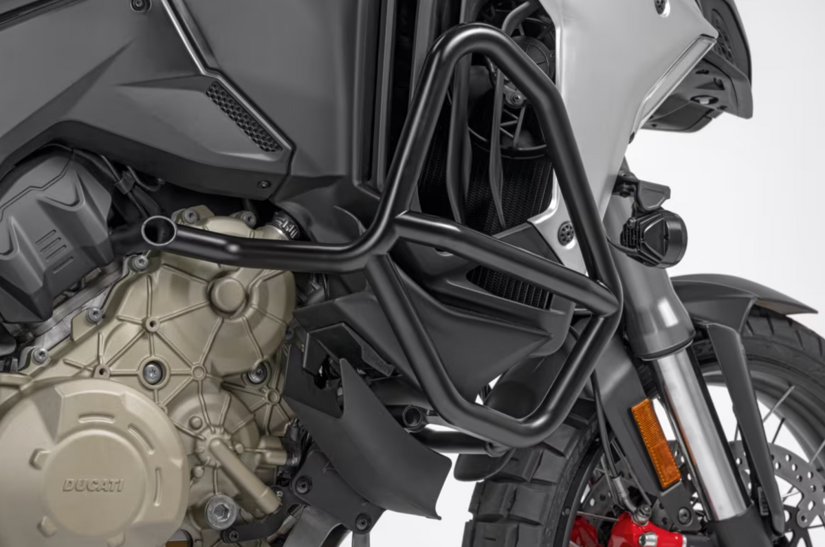 DUCATI MultiStradaV4 スチールパイプ製エンジンガード 96782222AB 96782222AA ドゥカティ ムルティストラーダV4 DP純正品