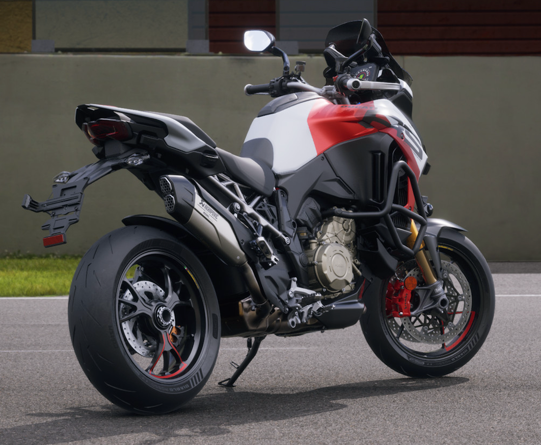 DUCATI MultiStradaV4 スチールパイプ製エンジンガード 96782222AB 96782222AA ドゥカティ ムルティストラーダV4 DP純正品