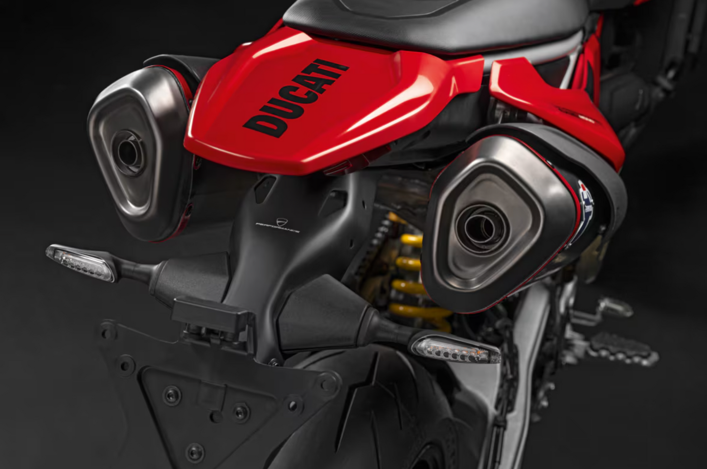 ダイナミック点灯 LEDウィンカーset 96680971BA DUCATI MultiStradaV4 リア ターンインジケーターセット DP純正