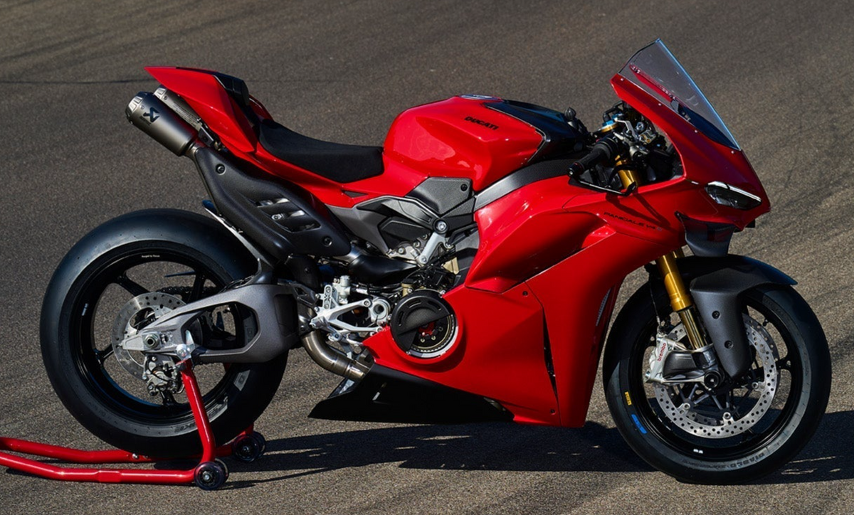 DUCATI 2025 Panigale V4 /V2 Genuine rear maintenance box stand for double-sided swingarm 97080181AA 2025 Ducati Panigale V4