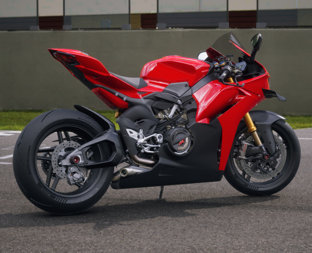 DUCATI 2025-2026 パニガーレ V4 レーシング アンダーフェアリング アクラポビッチ フルエキ / サイレンサー用 Panigale V4 96981931AA ドゥカティ 純正品