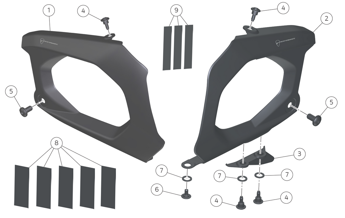 DUCATI 2025-2026 Panigale V4 Swingarm Carbon Fiber Protector (Part Number 96981811AA) for 2026 V4R, SFV4, and DP.