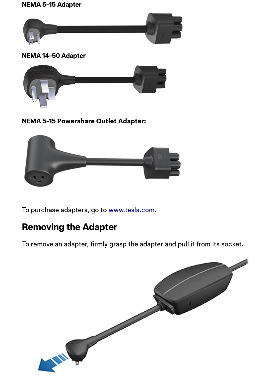 In Stock - Tesla Powershare Outlet Adapter V2L Gen3 Mobile Connector for Genuine Tesla Chargers, CyberTruck