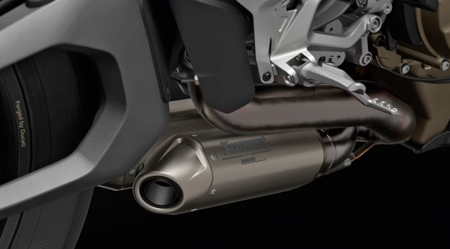 Genuine Akrapovic DP Racing Silencer 96482551AA for 2025-2026 DUCATI StreetFighter V4