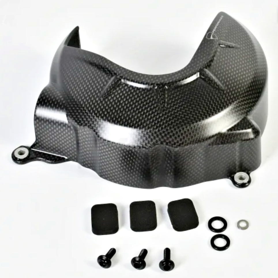 DUCATI 2025 Panigale V2 Carbon Fiber Clutch Cover Protection 96982031AA 2025 Panigale V2