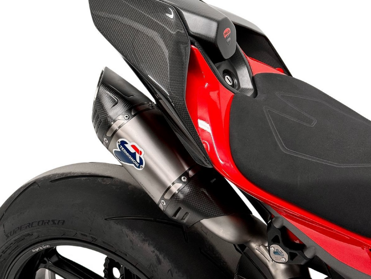 イタリア在庫あり DUCATI 2025-2026 PanigaleV4 フルチタン コンプリートエキゾーストユニット D23109400TTC Termignoni 2025 パニガーレV4