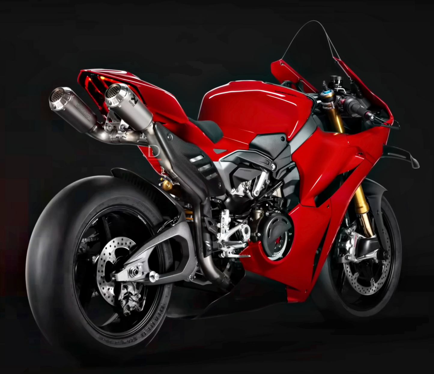 DUCATI 2025-2026 Panigale V4 Carbon Heat Guard 96982011AA Panigale DP Genuine