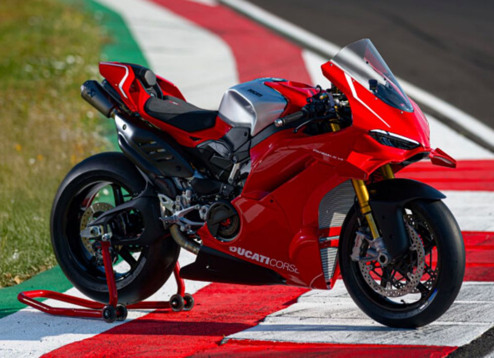 In Stock DUCATI 2025 Panigale V4 V2 Carbon license plate holder 97382132AA Micro LED turn indicators included SFV4 DP genuine