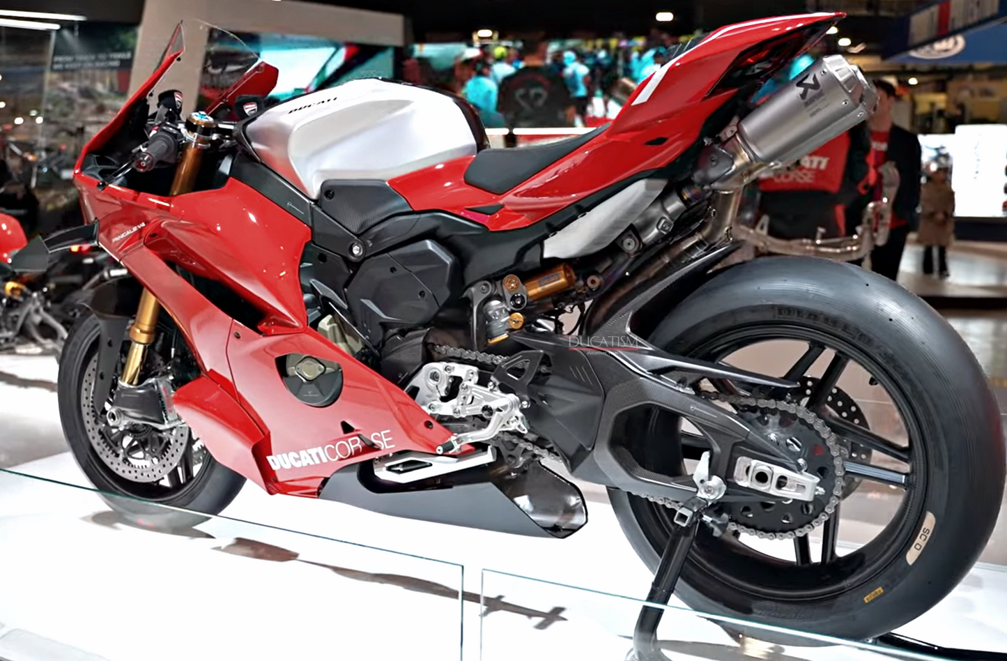 In stock DUCATI 2025 Panigale V4 Brake cooling carbon duct Ducati PanigaleV4 DP genuine product 96981471BA