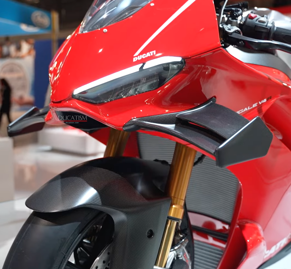 DUCATI 2025-2026 Panigale V4 カーボン製 フロントフェンダー フロントマッドガード ドゥカティ パニガーレ 96981841BA DP純正