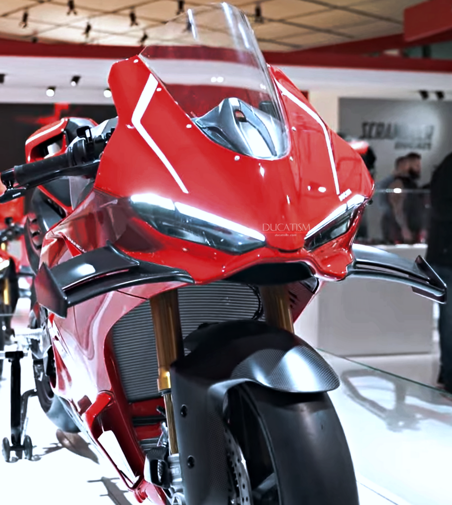 DUCATI 2026 Panigale V4R カーボン製 ウィングセット 96982281AA 2026パニガーレV4R DP純正