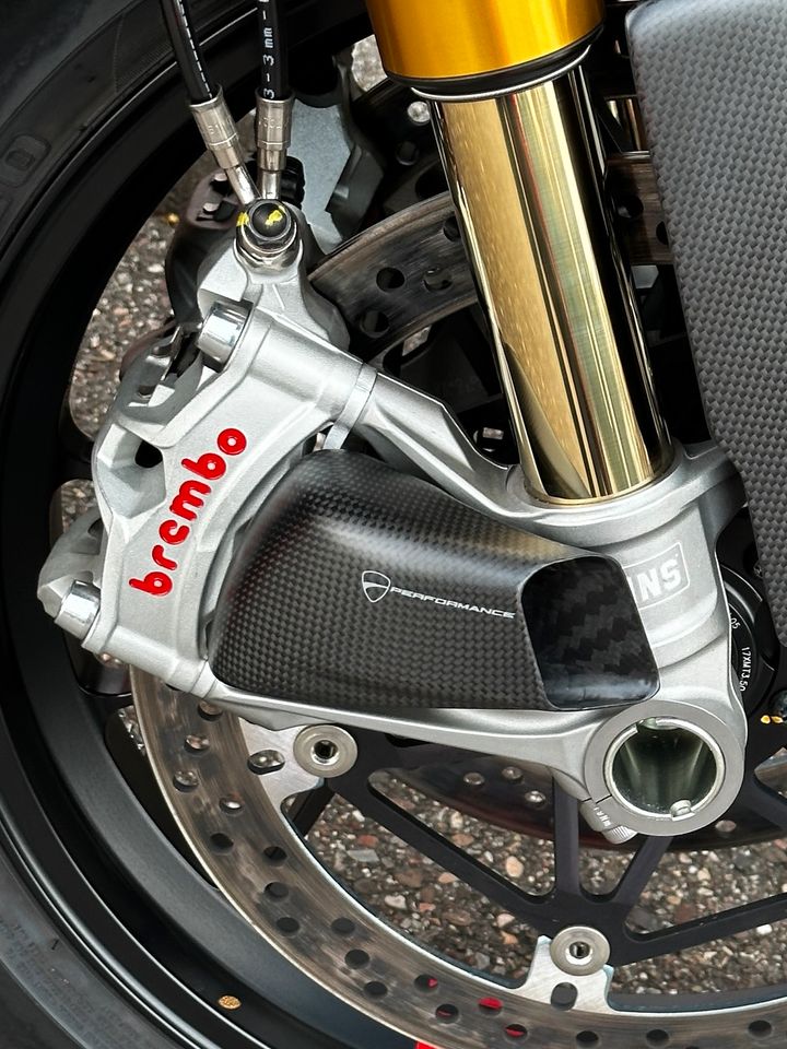 DUCATI Panigale V4 carbon duct for brake cooling DucatiPerformance Genuine 96981471AA