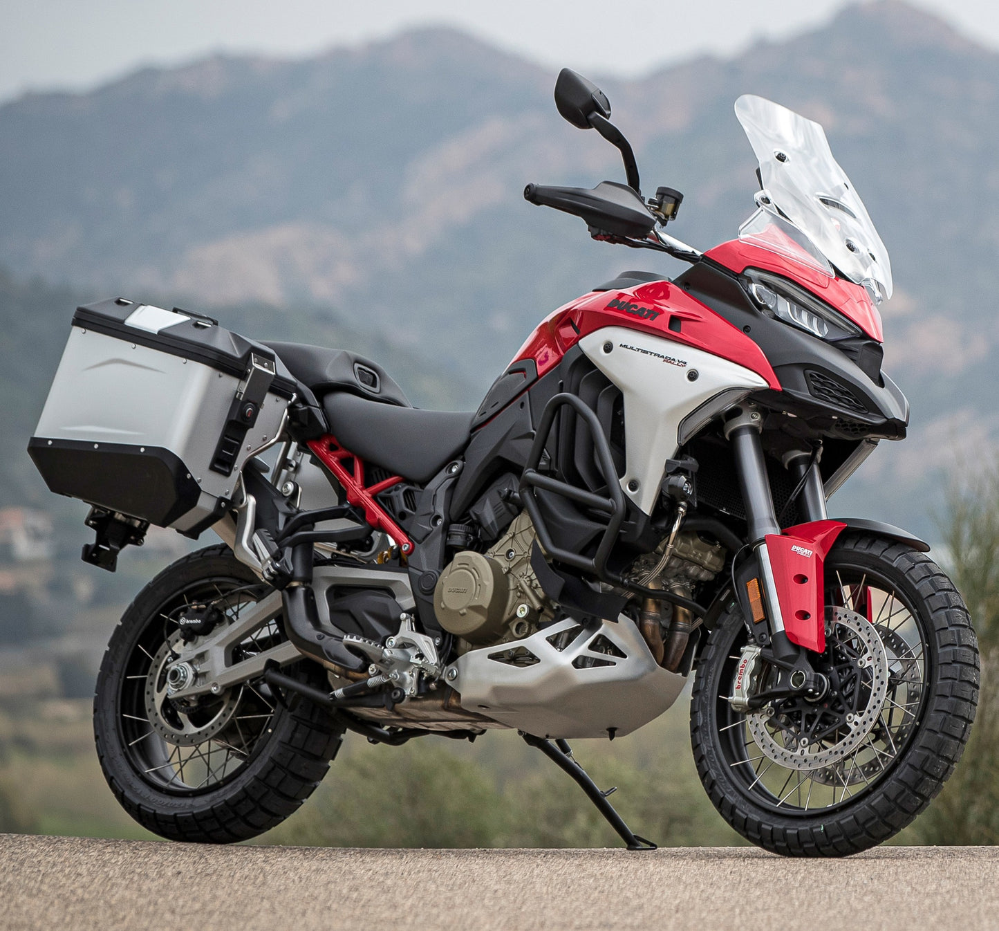 DUCATI MultiStradaV4 97080152DA センタースタンド ドゥカティ ムルティストラーダ DP純正品