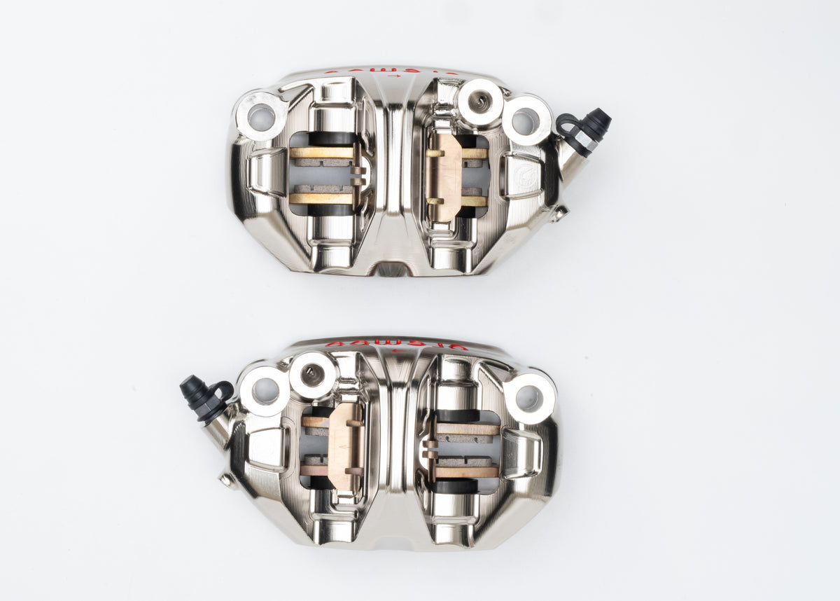 国内在庫あり brembo GP4-MS HPラジアル モノブロック CNCキャリパー 左右set ニッケルコート 108mmピッチ 220.D600.30 ブレンボ レーシング 220D60030