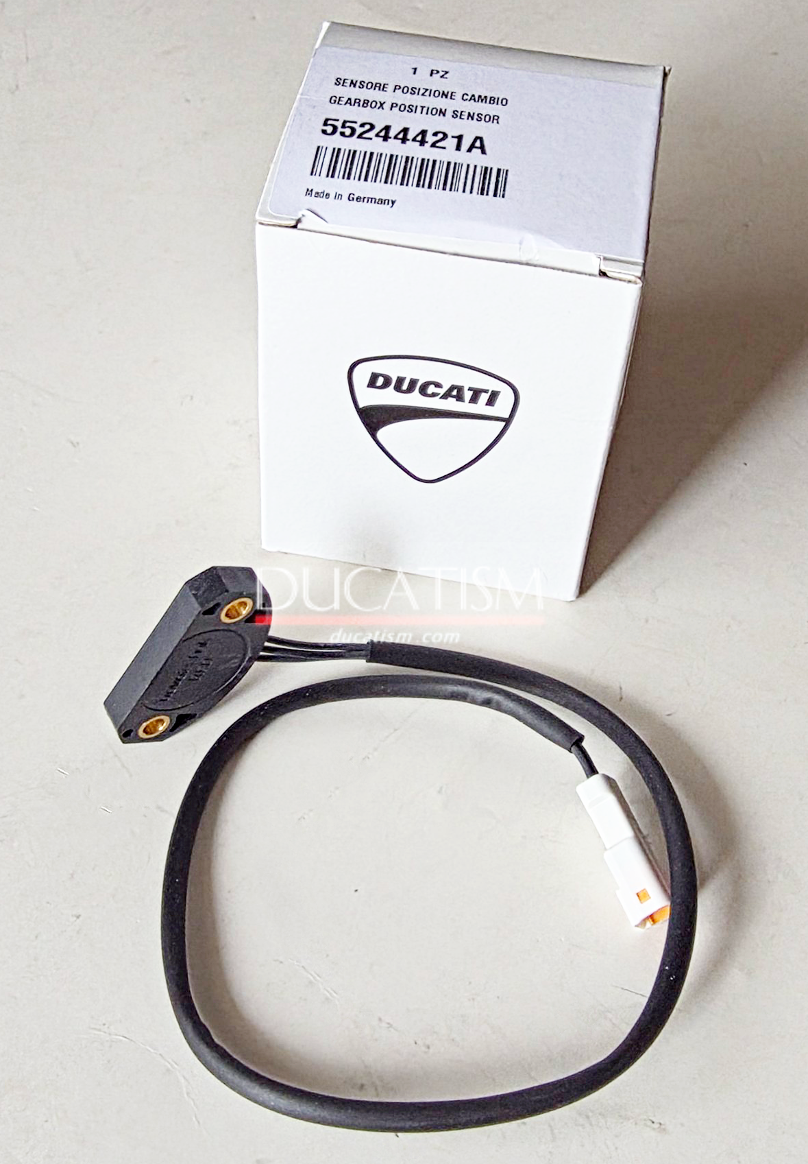 DUCATI 純正 ギアポジションセンサー 55244421A GEARBOX POSITION SENSOR ニュートラルスイッチ ドゥカティ正規 純正品