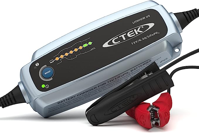 CTEK LITHIUM US 1年保証付 最新 リチウムバッテリーチャージャー&メンテナー 56-926 12V充電器 シーテック 日本語説明書付属