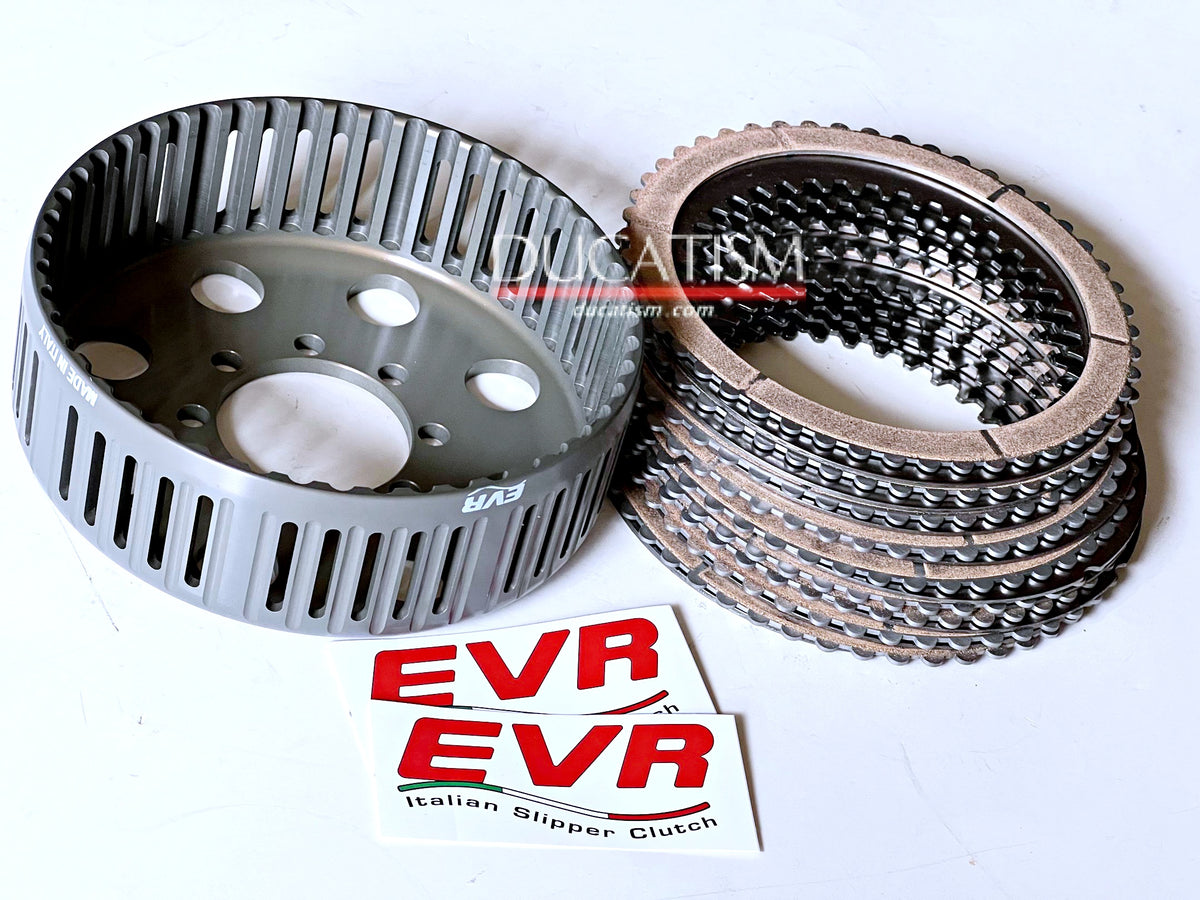 EVR 48T丸歯 アルミアウター&ディスクset DUCATI 乾式クラッチモデル用 1198/1098/999/998/996/916/749/748 SS1000 M1100