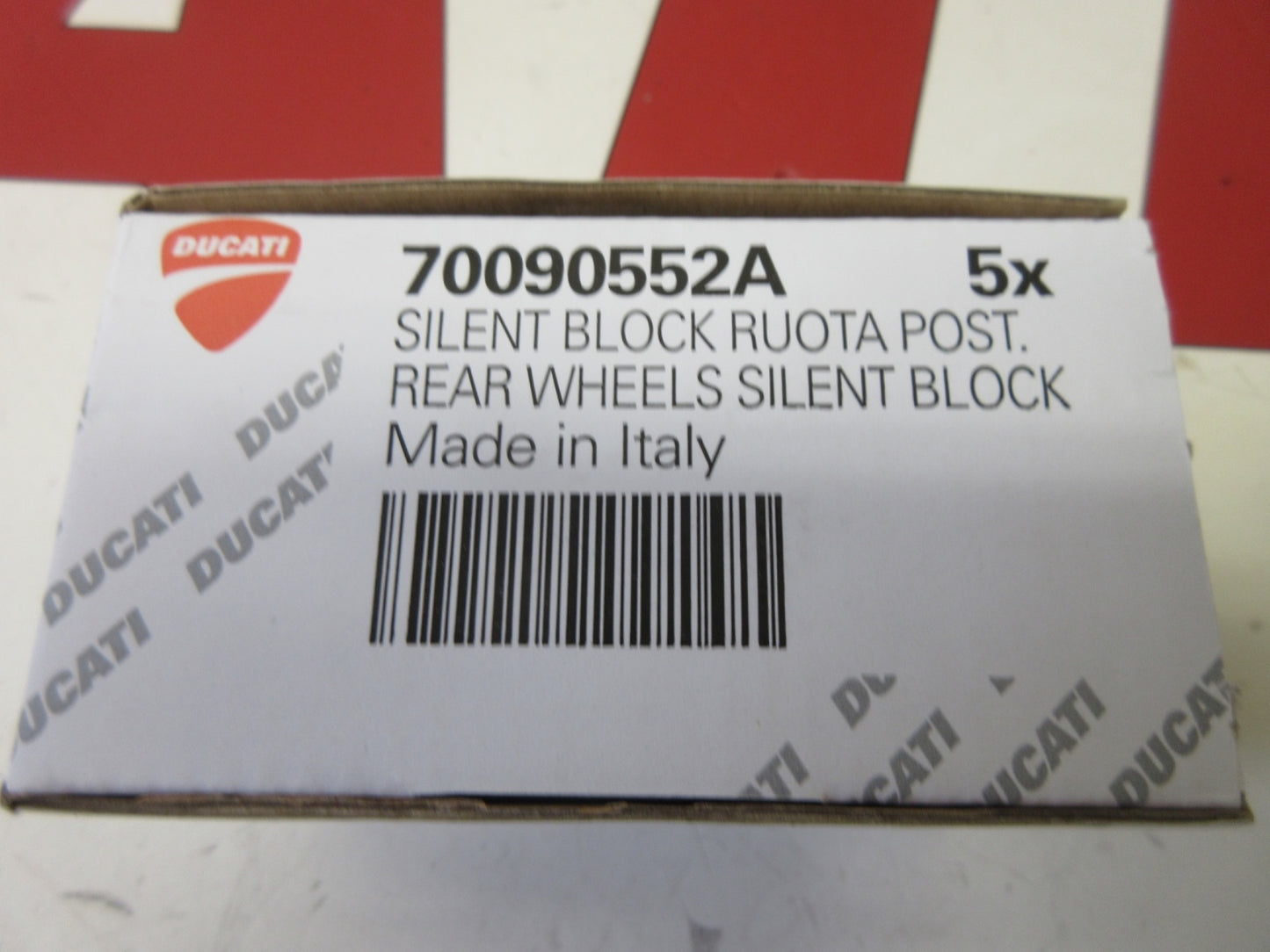 DUCATI Genuine Driven Sprocket Damper Set of 5 Nuts Included for 5 Hole Rear Sprocket Carrier 996/998/916/748/Monster 1100Evo 70090552A