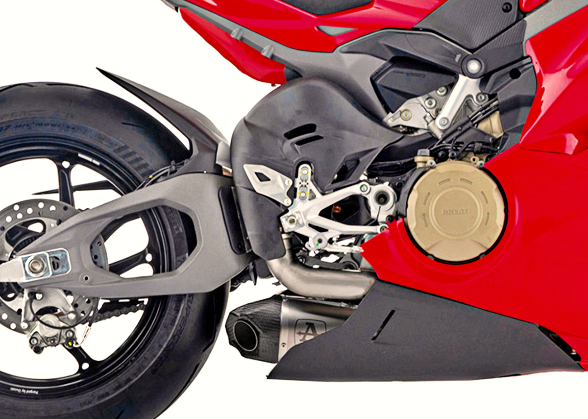 イタリア在庫あり DUCATI 2025-2026 PanigaleV4 ARROW 71163PK フルチタン スリップオンサイレンサー パニガーレV4 ストリートファイターV4 アロー