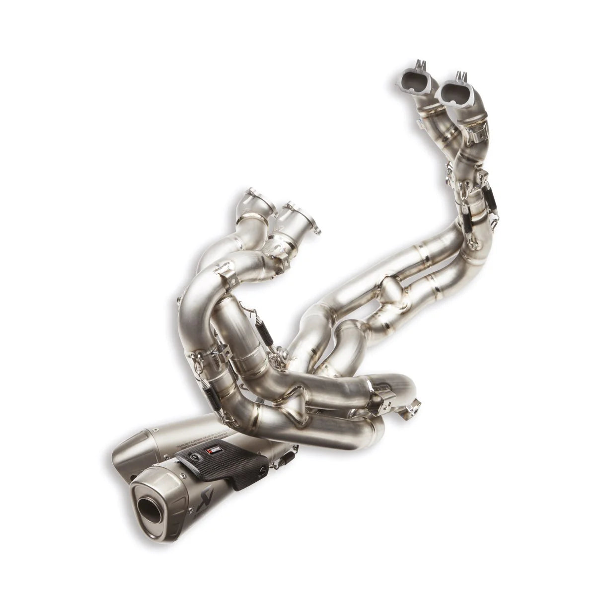 DUCATI 2022-2023 Panigale V4/V4S/V4R Full Exhaust Akrapovic PanigaleV4 AKRAPOVIC 96482081A Ducati Performance Genuine Genuine Product