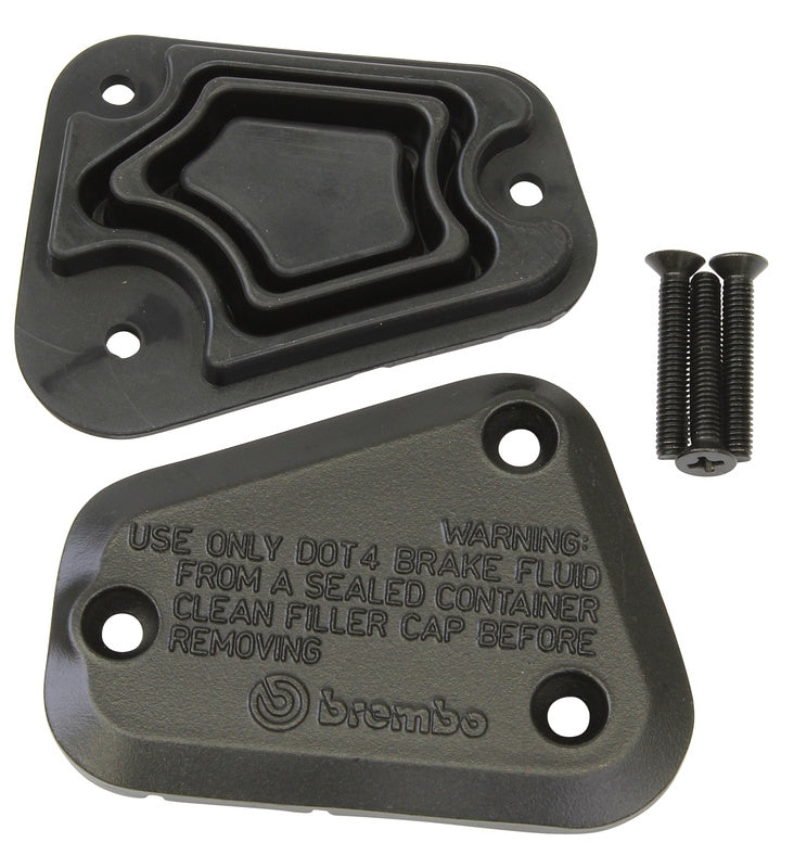 Genuine DUCATI Brembo brake 89340071A/clutch 89340081A reservoir tank cap and diaphragm set. Genuine Ducati parts.