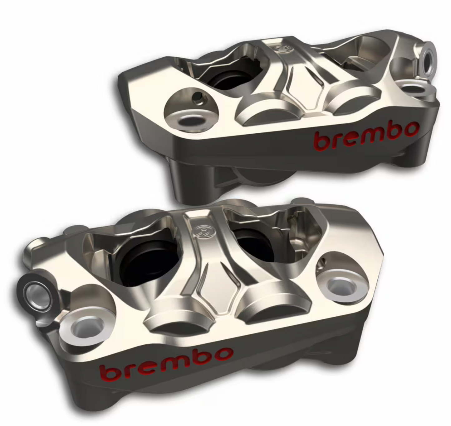 DUCATI パフォーマンス brembo ラジアル モノブロック カラーフロントブレーキキャリパー 左右セット レッド 96180901AA ブラック 96180901AB