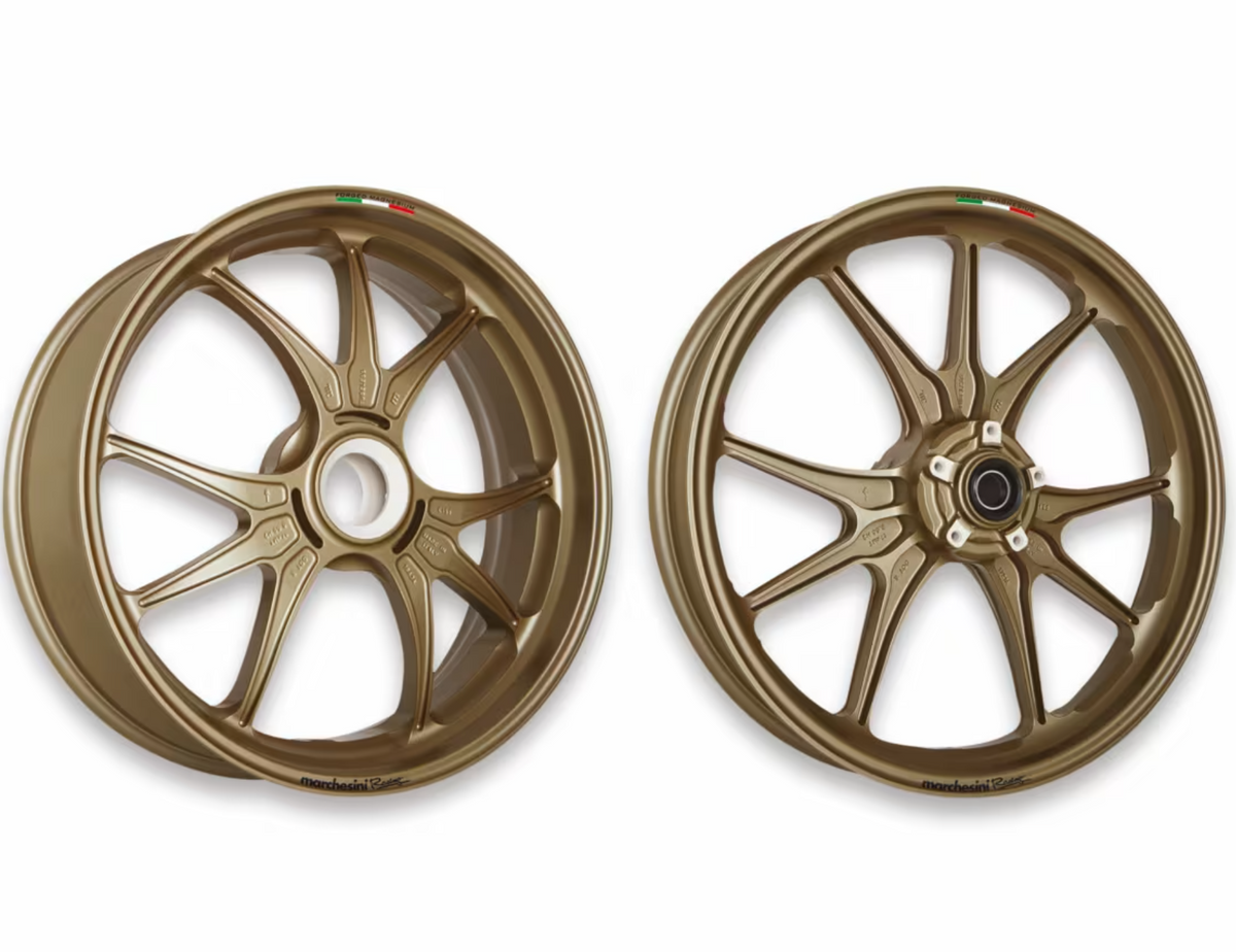 Italy in stock DUCATI PanigaleV4 forged magnesium wheel set Marchesini M9RS Panigale 96380101A DP genuine product