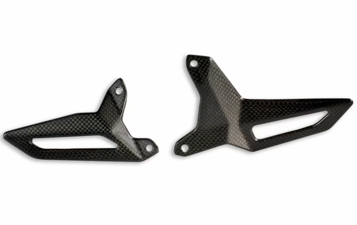 DUCATI パニガーレV2/1299/1199/959/899 ヒールプレート左右set 96450811B ドゥカティ PanigaleV2 1299 DP純正 ヒールガード