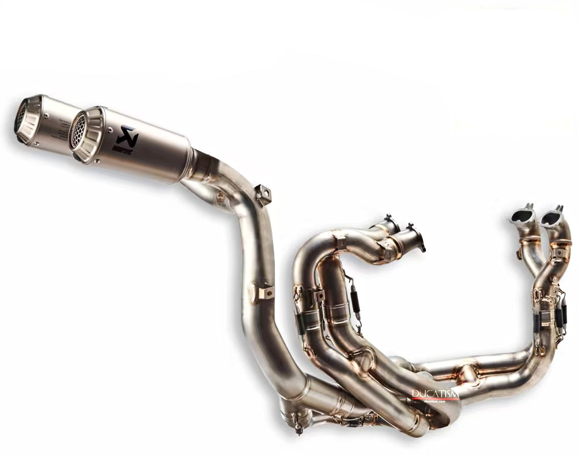stock in Italy DUCATI Street Fighter V4/V4SP2 Titanium Full Exhaust Akrapovic StreetFighterV4 Akrapovic 96482251AA Ducati DP Genuine