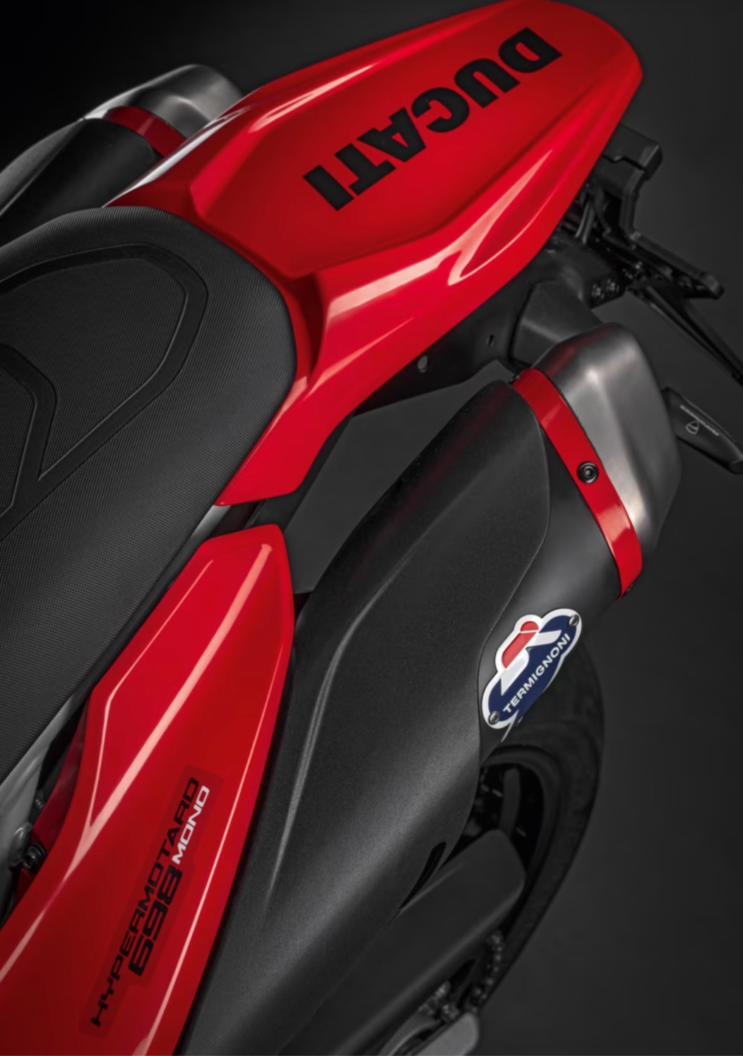 Termignoni DUCATI HyperMotard698 MONO 2024-2025 Hypermotard 698 Euro Standard Compliant Silencer 96482371BA Termignoni