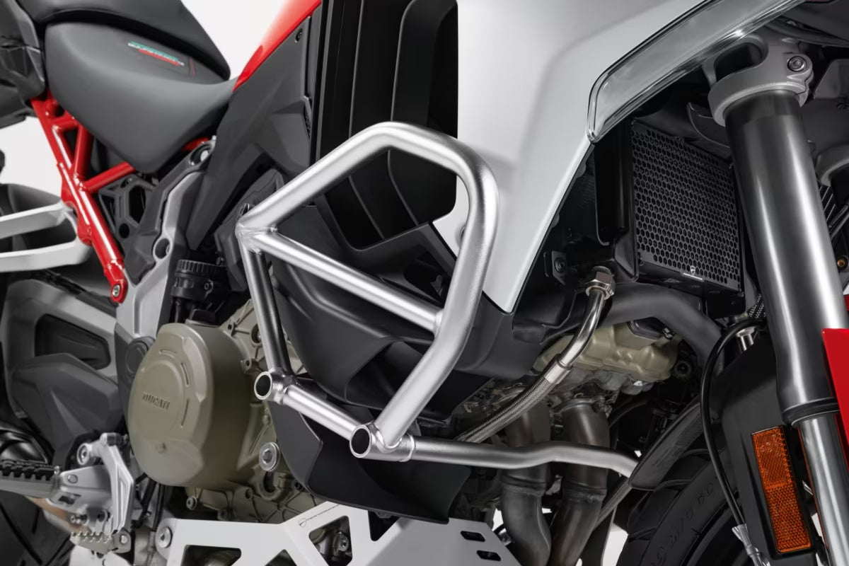 DUCATI MultiStradaV4 スチールパイプ製エンジンガード 96782222AB 96782222AA ドゥカティ ムルティストラーダV4 DP純正品