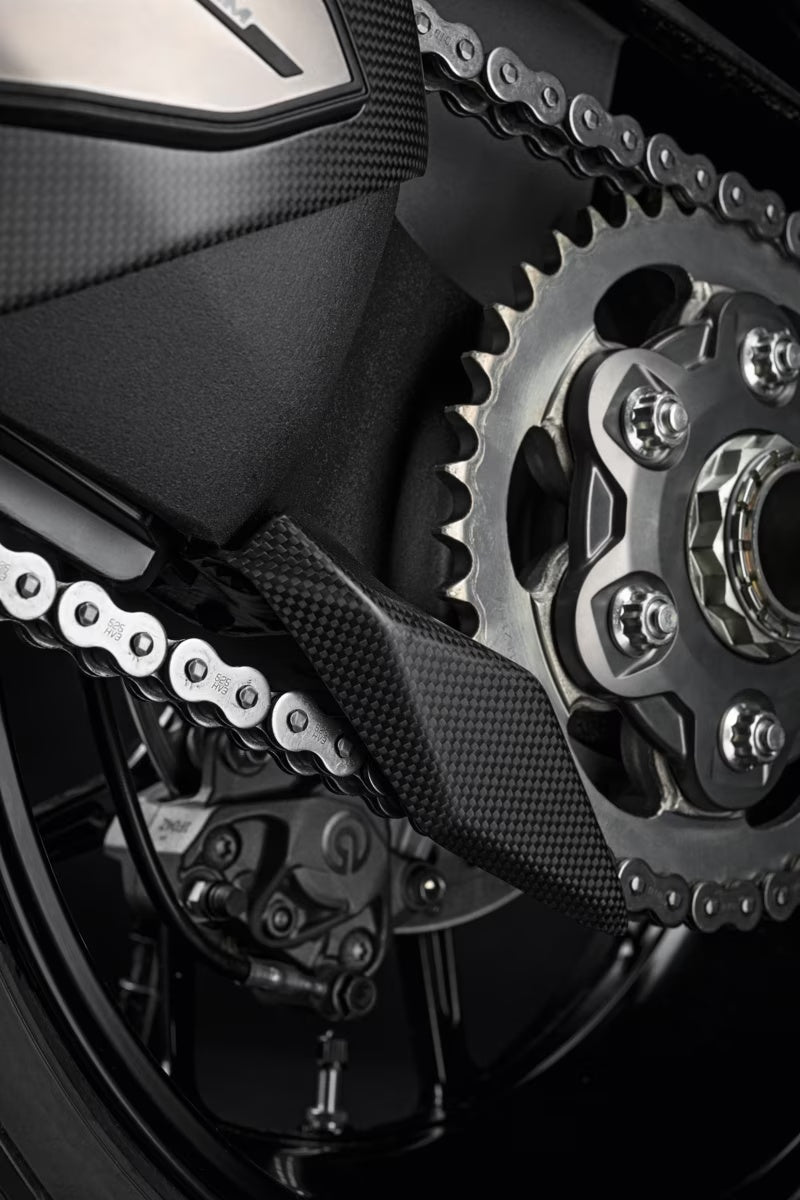 DUCATI Panigale V4 Swing Arm Carbon Chain Guard Fin StreetFighter V4 Ducati Panigale DUCATI Performance Genuine Genuine Product 96981281AA