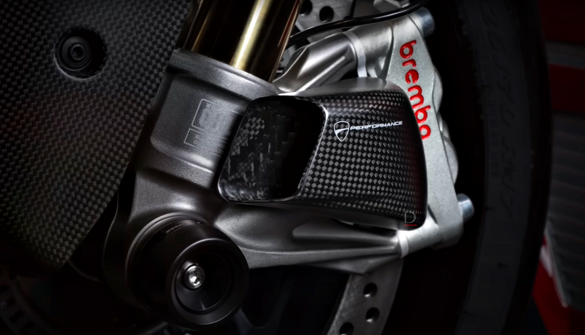 DUCATI 2025-2026 パニガーレV4 ブレーキ冷却用カーボンダクト ドゥカティ PanigaleV4 DP純正品 96981471BA