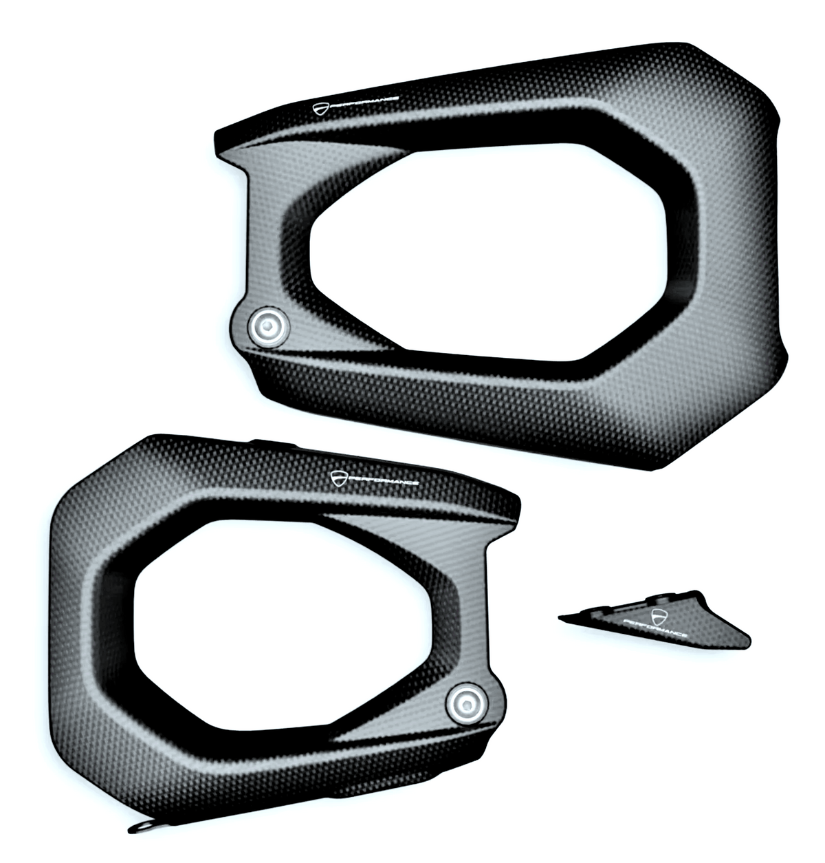 DUCATI 2025-2026 Panigale V4 Swingarm Carbon Fiber Protector (Part Number 96981811AA) for 2026 V4R, SFV4, and DP.