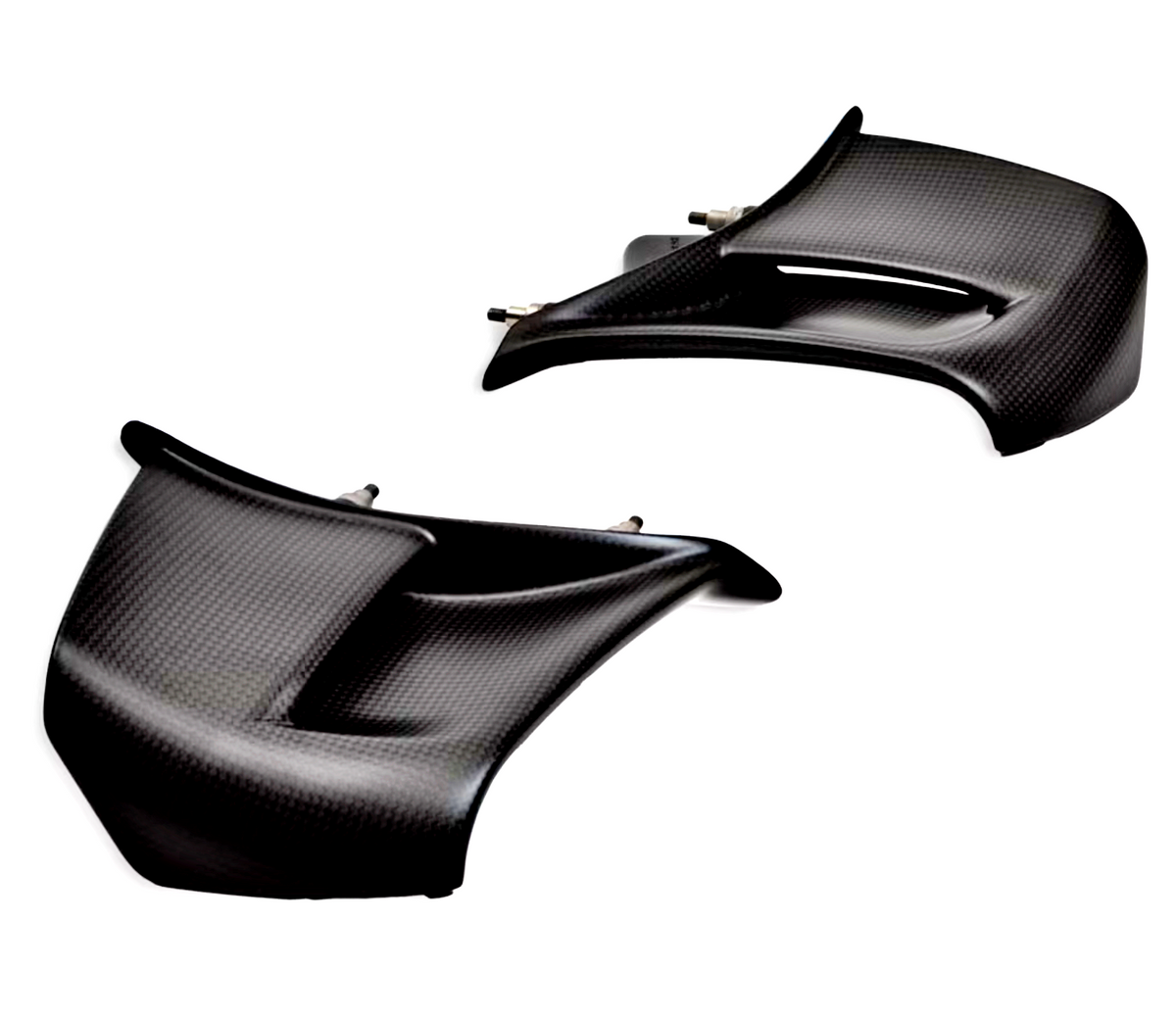 DUCATI 2025-2026 Panigale V4 Carbon Fiber Wing Set (Part Number 96981831AA) - Genuine DP Parts