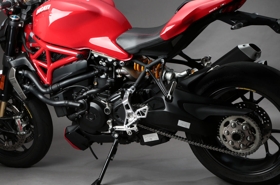 Aella AE-10082 DUCATI Monster 1200R Riding Step Kit Footpeg kit