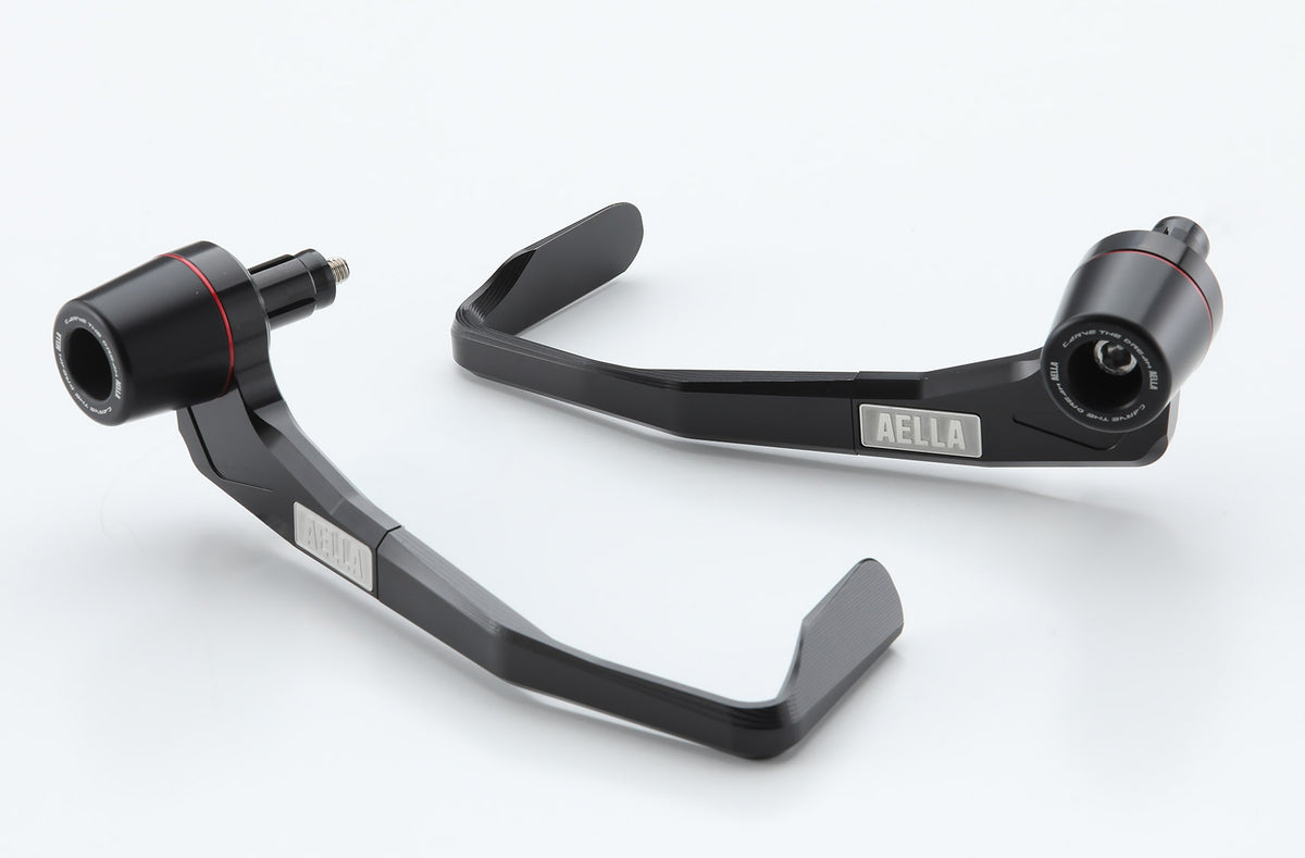 AELLA AE-15015 Brake Lever Guard & Clutch Lever Guard Set, Compatible with 14mm-15mm Inner Diameter